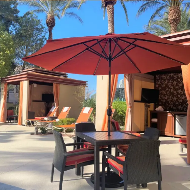 Resort Pool Cabanas and Daybeds The Orleans Hotel & Casino Restaurant