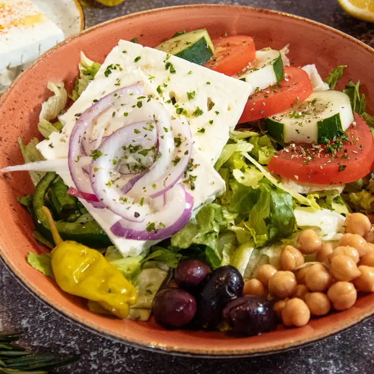 Greek Salad - Krazy Greek Kitchen, Lake Mary, FL