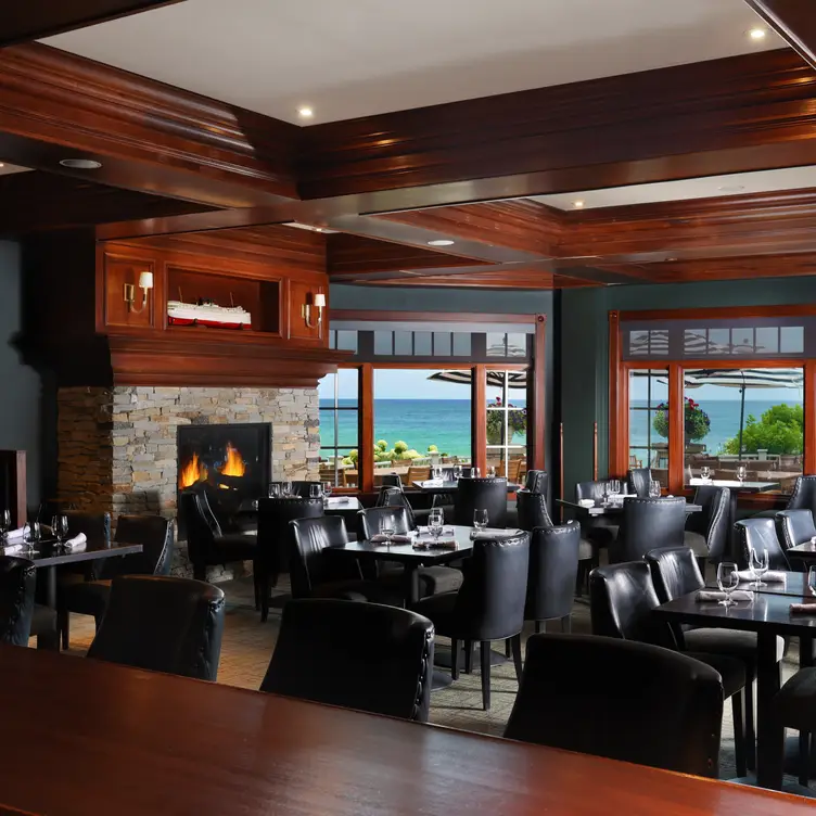 Vintage Dining Room and lake view - Vintage Chophouse l Wine Bar, Bay Harbor, MI