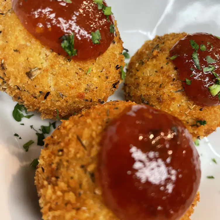 Garlic Arancini - The Experience at Lakeside Lodge, Pinedale, WY