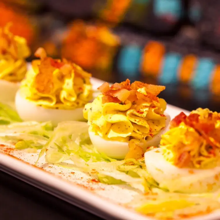 #Creole deviled eggs - Black-Eyed Sally's CT Hartford