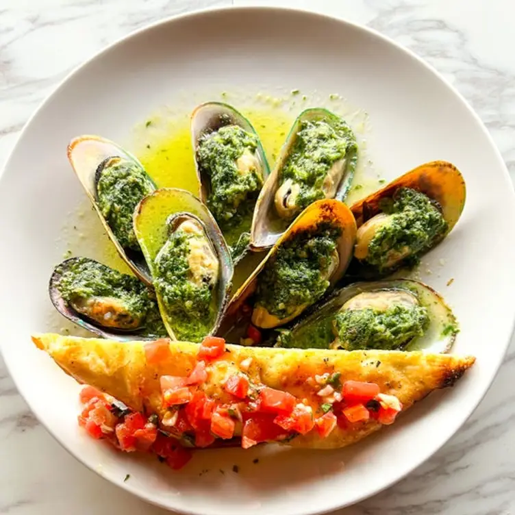 New Zealand Baked mussels - Pane Rustica, Tampa, FL