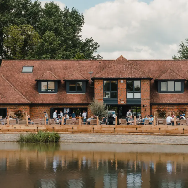 Inside and lakeside dining available - Pyrford Lakes, Woking, Surrey