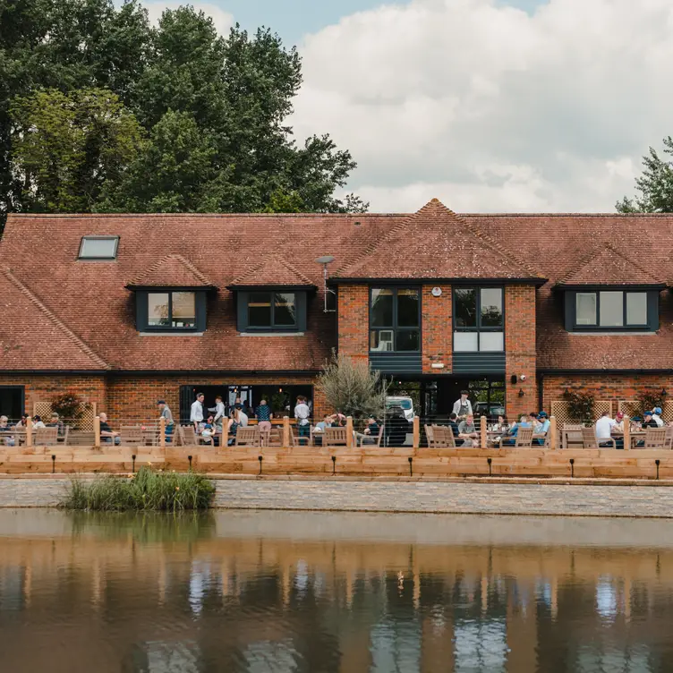 Inside and lakeside dining available - Pyrford Lakes Surrey Woking