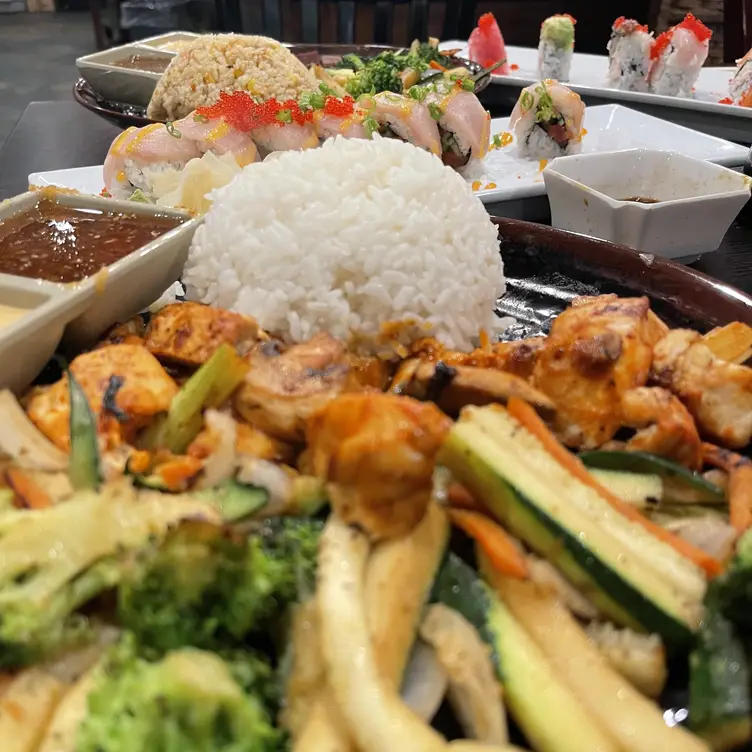 Fresh Teppanyaki Veggies! - Shirasoni Japanese Restaurant - Stockton, Stockton, CA