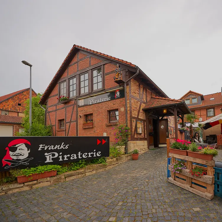 Außenansicht Restaurant Franks Piraterie - Restaurant Franks Piraterie, Bad Gandersheim, NI