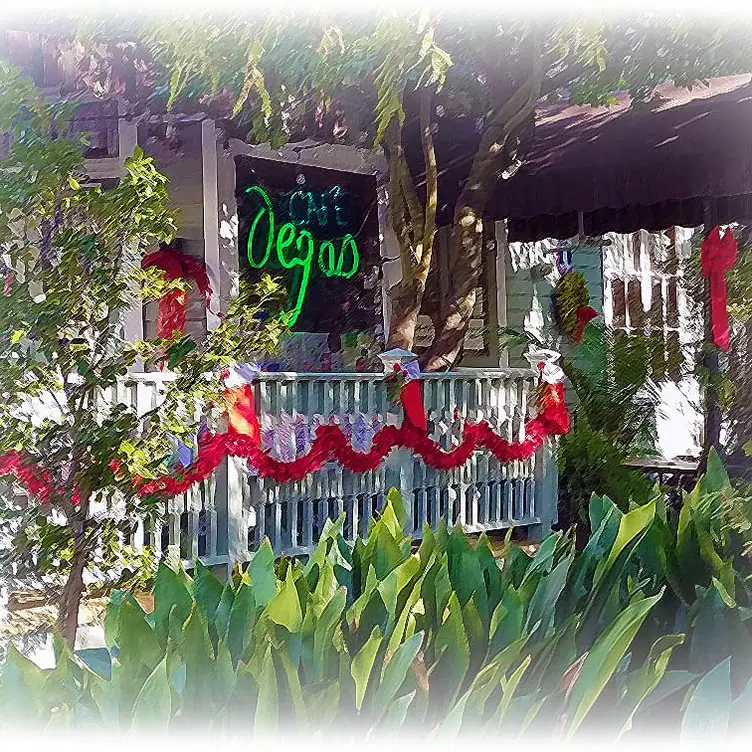Holidays on Esplanade - Cafe Degas, New Orleans, LA