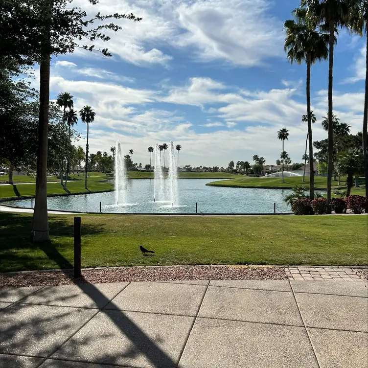 Patio view - The Eagle's Nest at PebbleCreek, Goodyear, AZ