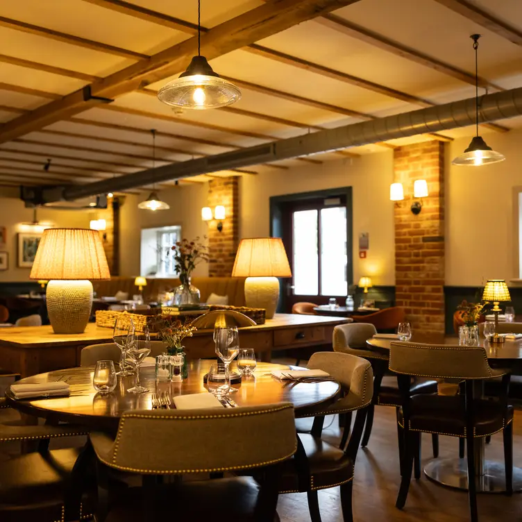 Dining room  - The Cowshed Restaurant at Tewinbury, Welwyn, Hertfordshire