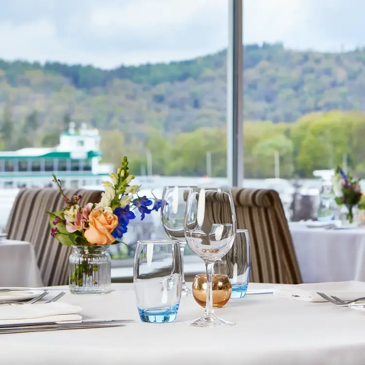 The Lakeview Restaurant at Macdonald Old England Hotel Cumbria Windermere