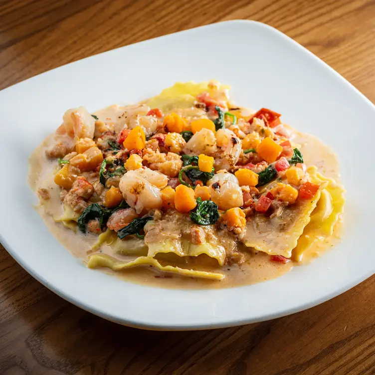 Butternut Squash, Lobster, and Shrimp Ravioli - Cooper's Hawk Winery & Restaurant - Naperville, Naperville, IL