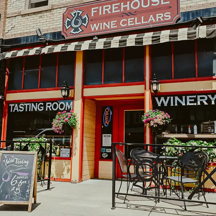 Located downtown Main Street - Firehouse Wine Cellars, Rapid City, SD