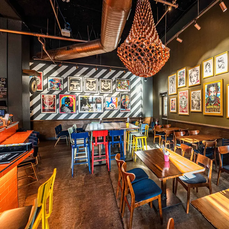 Eclectic &amp; funky vibe interior for Mesu - Mesu SC Charleston