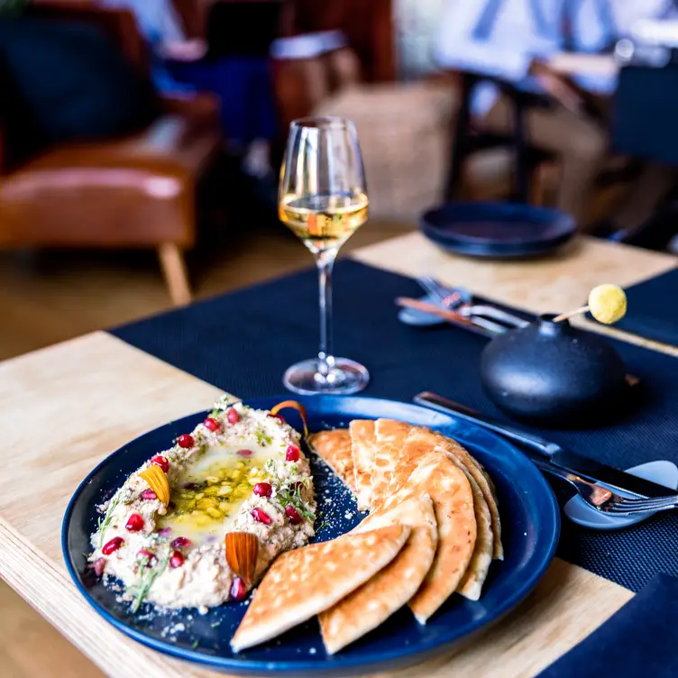 Chefs Daily Hummus with Paired Orange Wine Taste - Bronzeville Winery, Chicago, IL