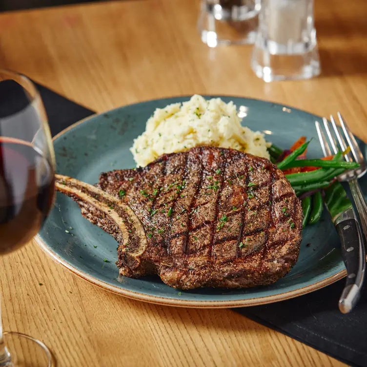 16oz Bone-In Rib Steak - Milestones Grill + Bar - CrossIron Mills, Rocky View County, AB