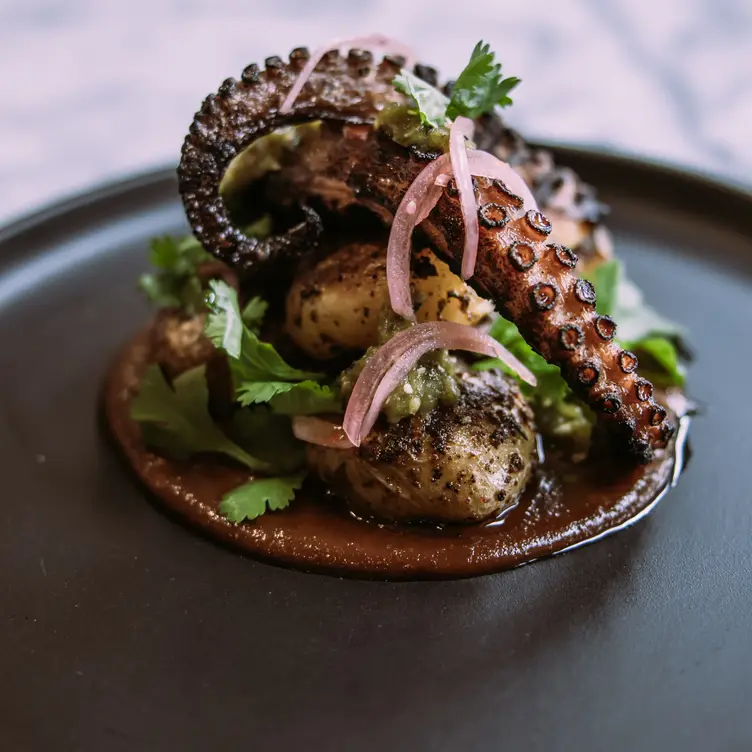 Grilled Octopus with Mole - Eldo Chop House，CAEl Dorado Hills