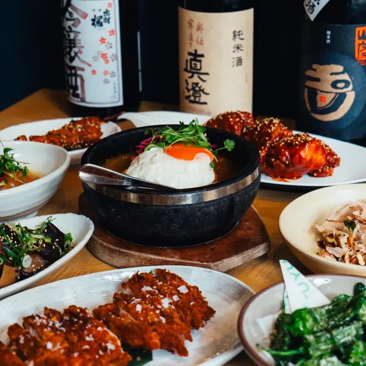 Sizzling Katsu, Korean Wings &amp; Kinako French Toast - Shack-Fuyu, London, 