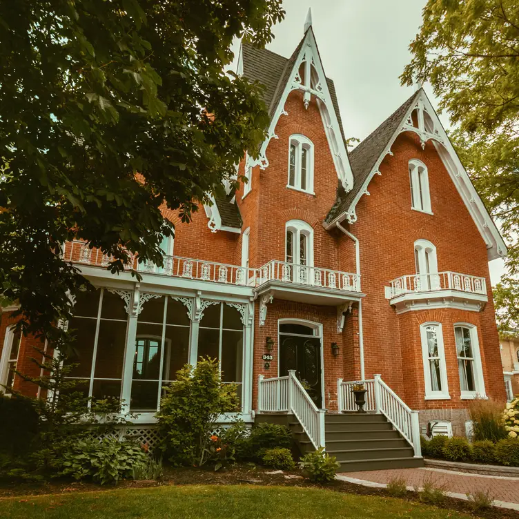 Picton's 1878 Gothic Revival Masterpiece  - Brasserie Alexandria at Merrill House ON Picton