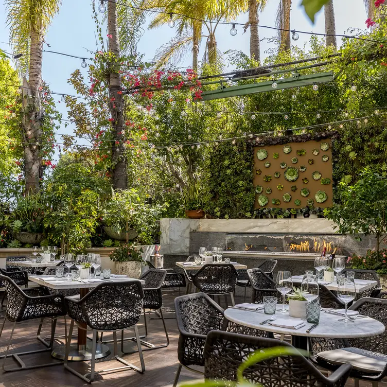 Culina Waterfall Patio - Culina CA Los Angeles