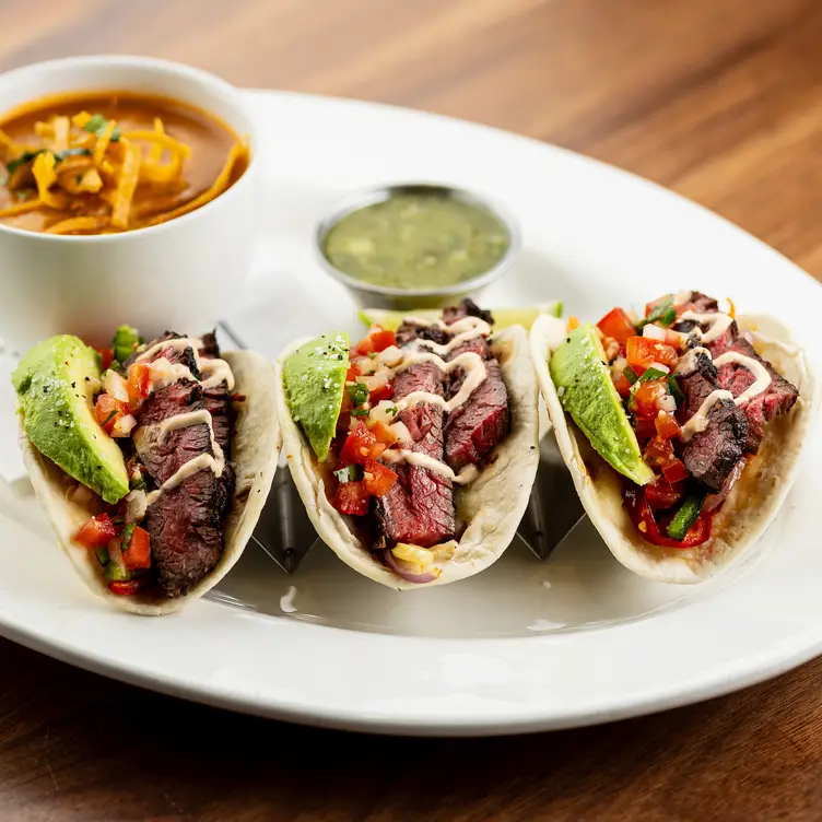Prime Carne Asada Tacos and Tortilla Soup - Cooper's Hawk Winery & Restaurant - Columbus, OH, Columbus, OH