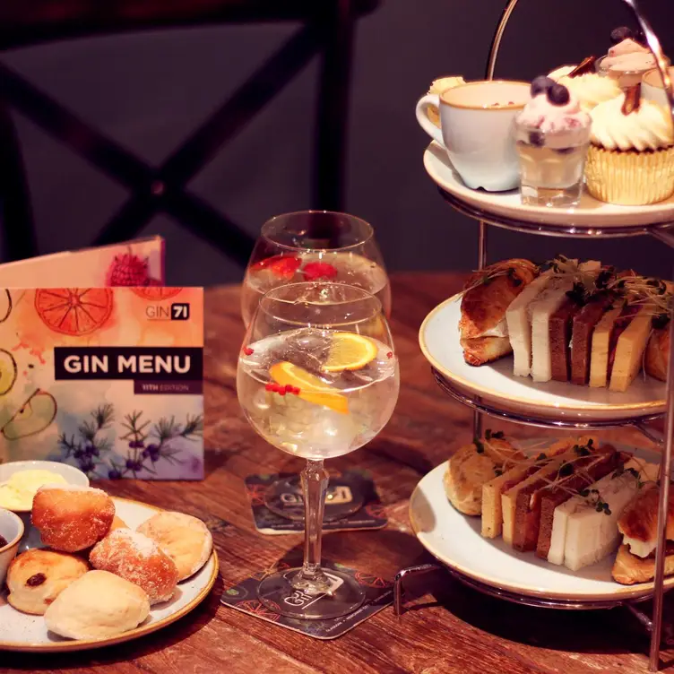 Gin 71 - Buchanan Street - Afternoon Tea, Glasgow, Glasgow