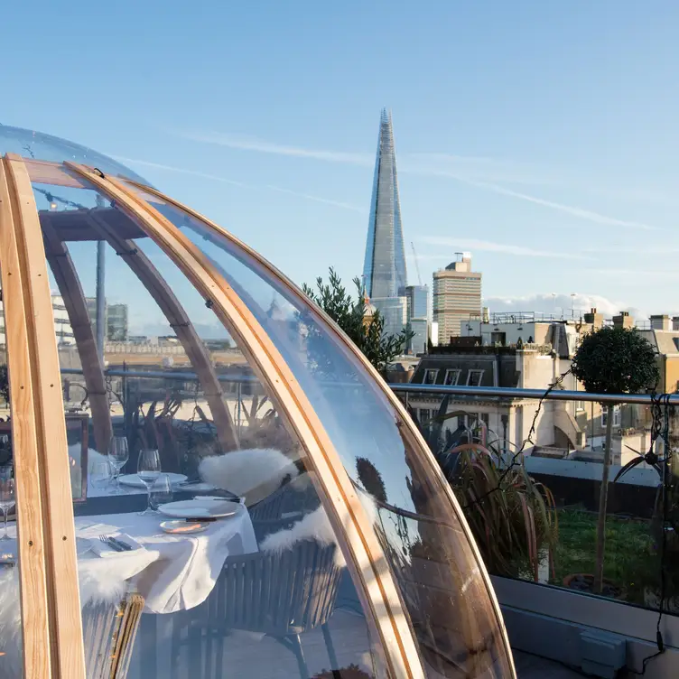 Mercer Roof Terrace Igloos, London, England