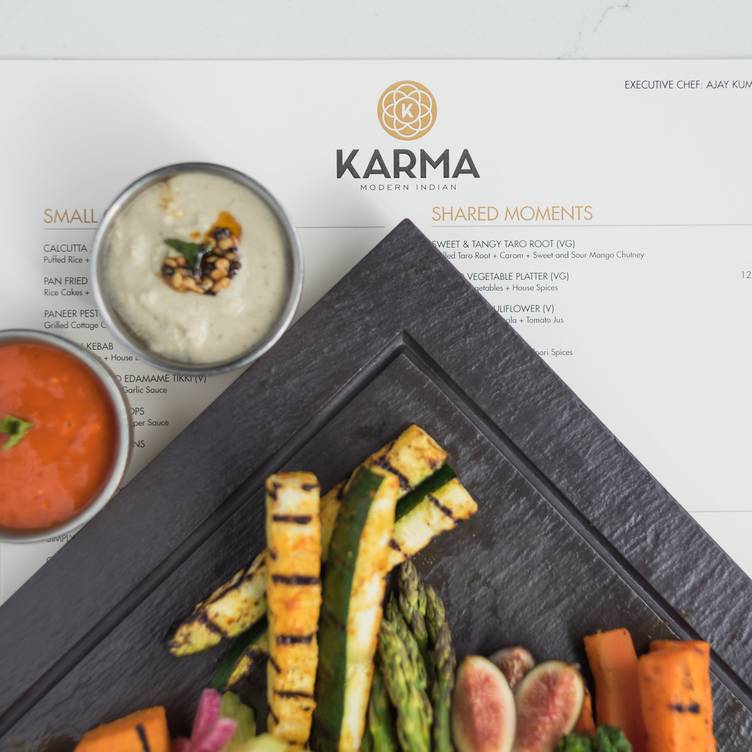 Karma Modern Indian Restaurant Washington Dc Opentable