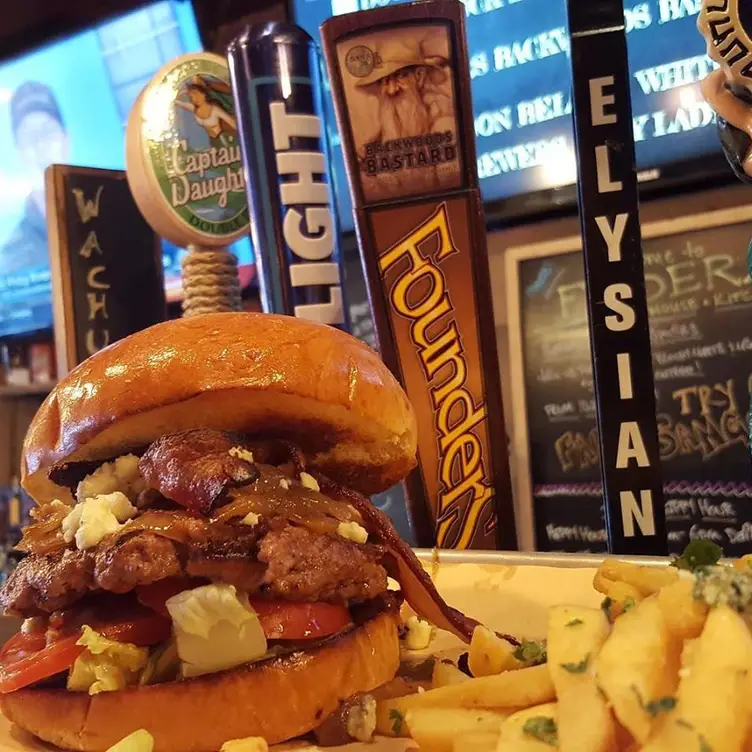 Build your own burger - Federal Taphouse and Kitchen, Providence, RI