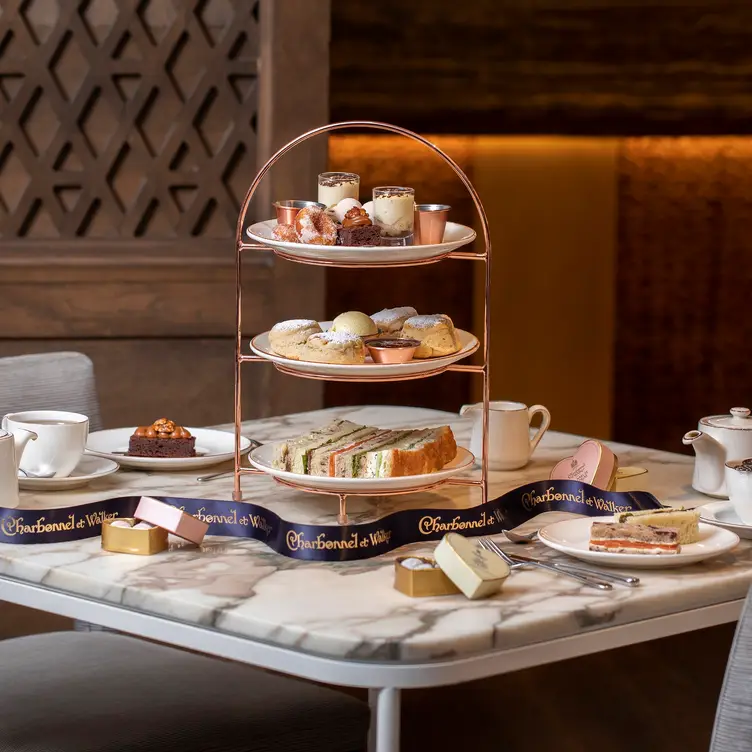 Afternoon tea at The May Fair Hotel, Mayfair，London