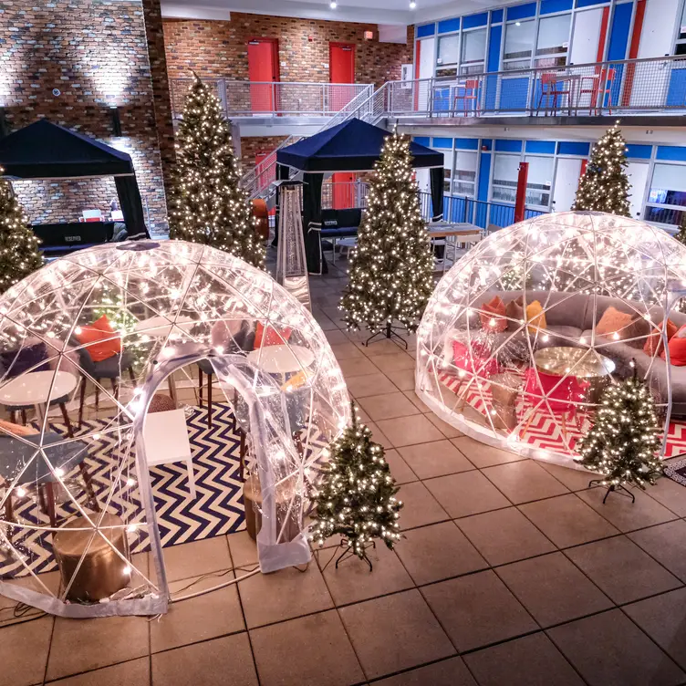 Igloos at Unscripted, Durham, NC