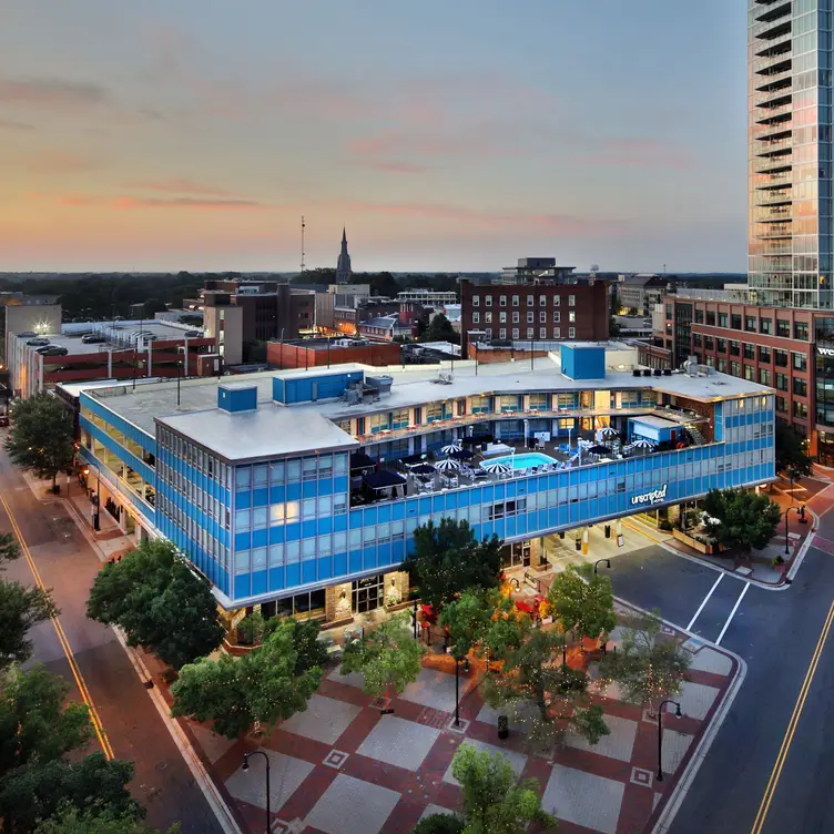 The Patio at Unscripted Hotel, Durham, NC