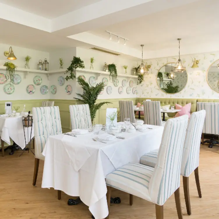 Laura Ashley Tea Room at Cwrt Bleddyn Hotel and Spa, Usk, Monmouthshire