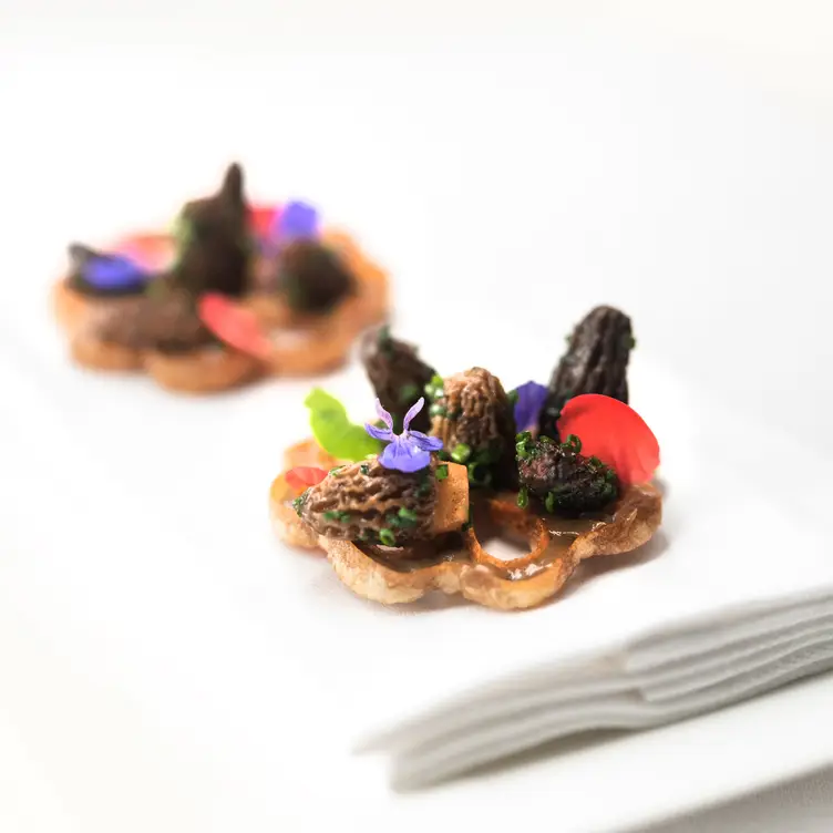 Morel Waffle Canapé - Pied A Terre, London, 