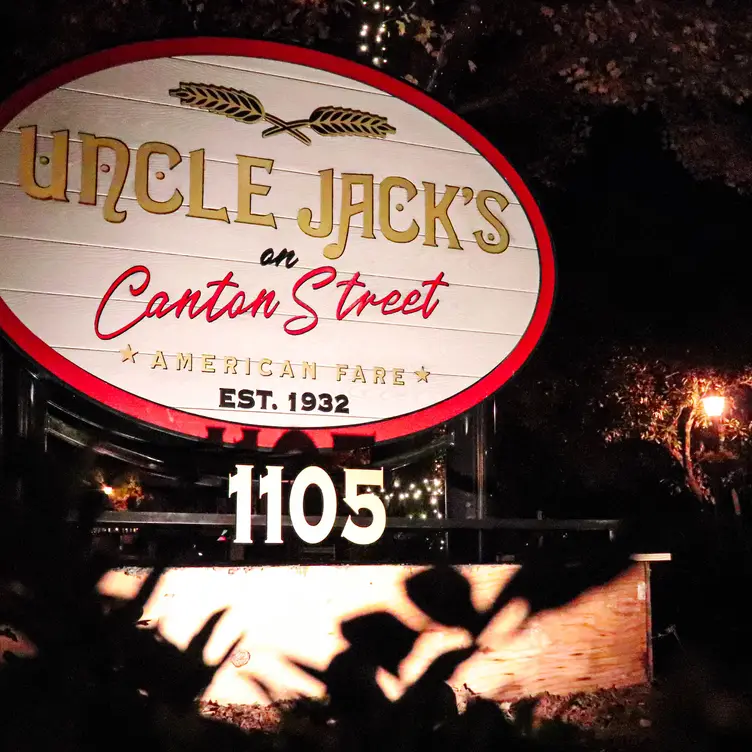Welcome to our House on Canton Street. - Uncle Jack’s Steakhouse on Canton Street, Roswell, GA
