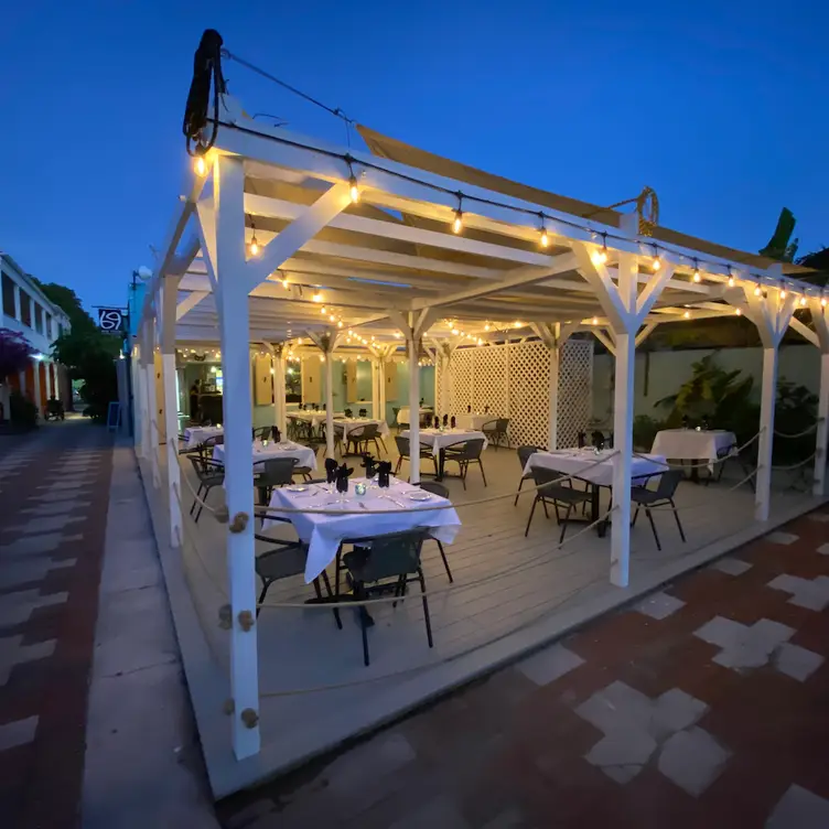 Outdoor, romantic courtyard dining - Six Nine Restaurant & Bar, St. Croix, VI