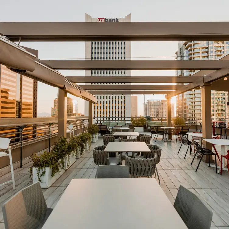 Located at Hilton Garden Inn Phoenix Downtown - Floor 13 Rooftop Bar AZ Phoenix