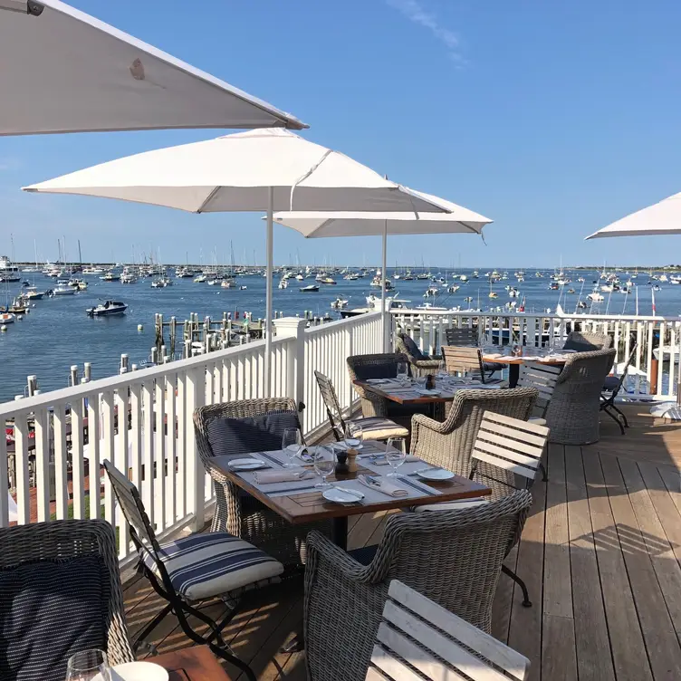 Outdoor Patio - Great Harbor Yacht Club  - Upstairs Dining Room, Nantucket, MA