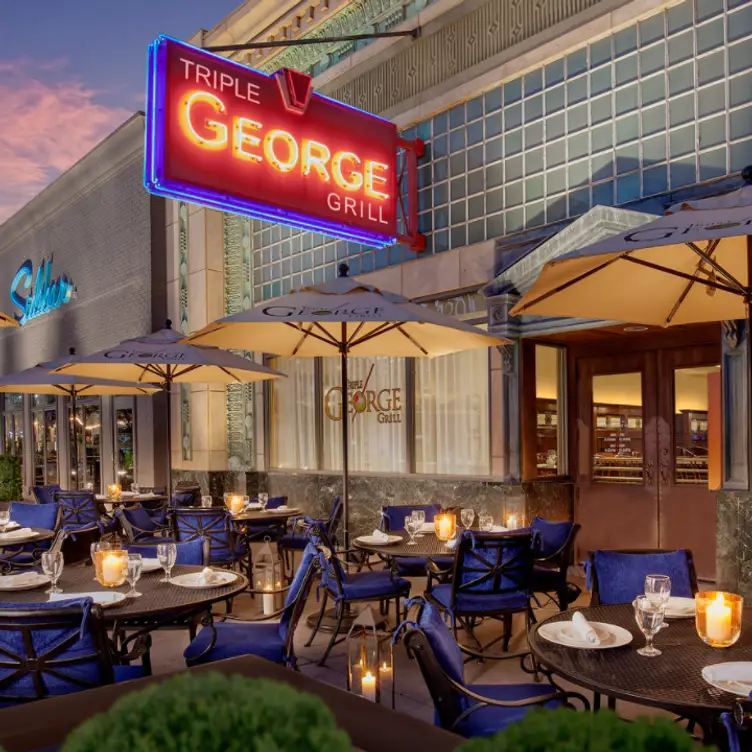 Top destination Downtown for steak and seafood  - Triple George Grill NV Las Vegas