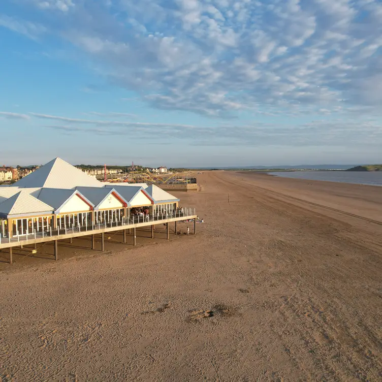 Revo is situated on the beachfront in Weston - Revo Kitchen and Terrace North Somerset Weston Super Mare