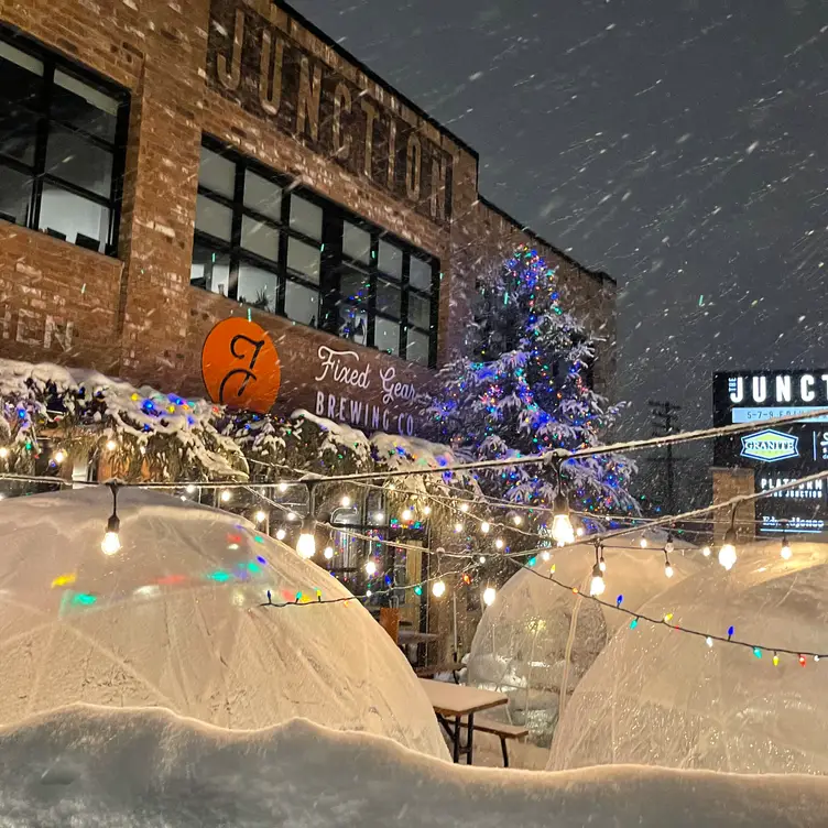 Our Outdoor Ice Domes. Reservations Recommended.  - The Fixed Gear Brewing Canteen, Guelph, ON