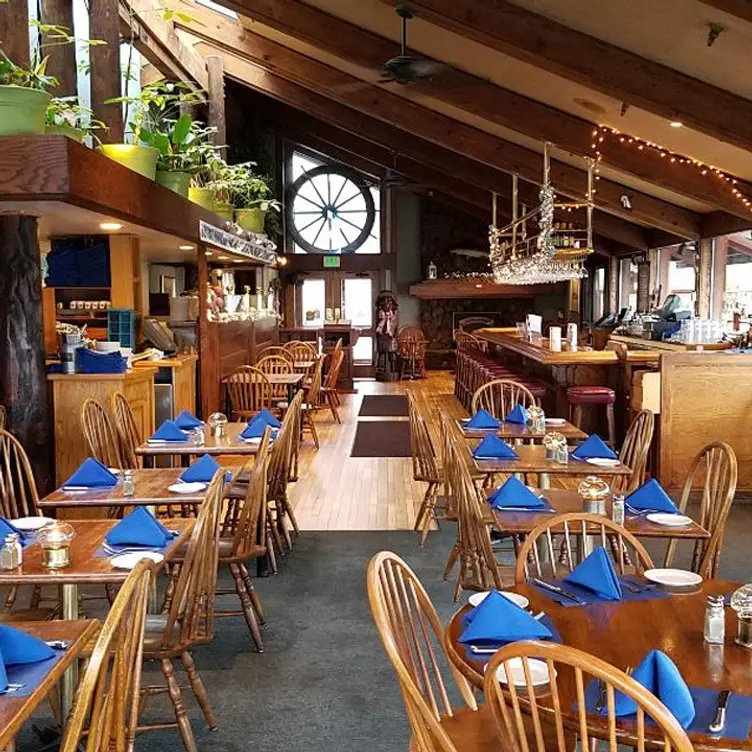 This is our main dining room - Lucas Wharf Restaurant & Bar, Bodega Bay, CA