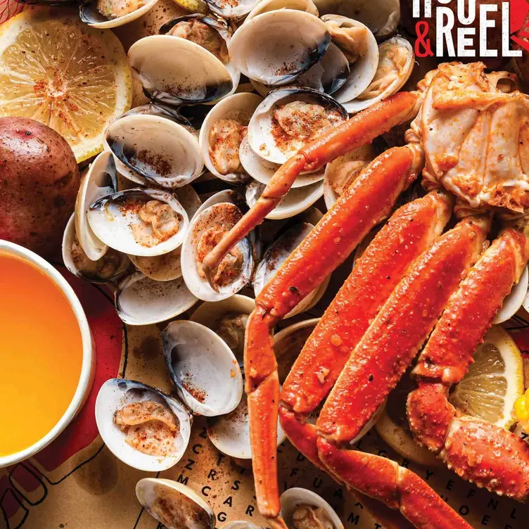 Let's get crackin! - Hook & Reel Cajun Seafood & Bar, Owings Mills, MD