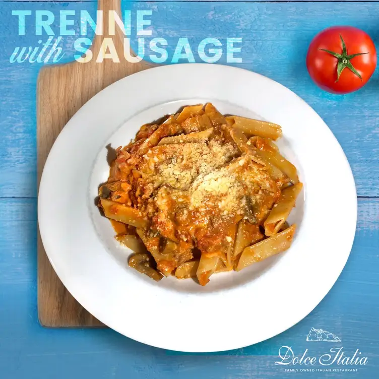 Trenne Dolce Italia- our signature dish. - Dolce Italia FL Sarasota