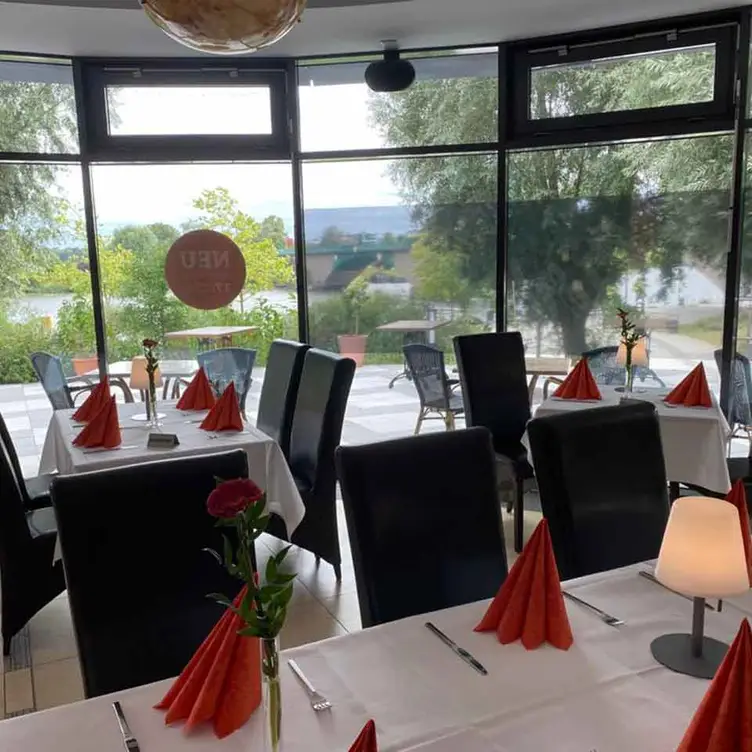 Blick auf den Kanal - Restaurant Wunderbar，BBSchwedt/Oder