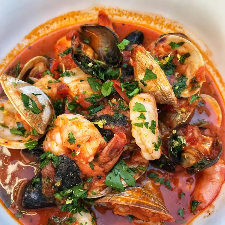 Our Hawaiian red snapper cioppino - Gonzales Bistro TX Gonzalez