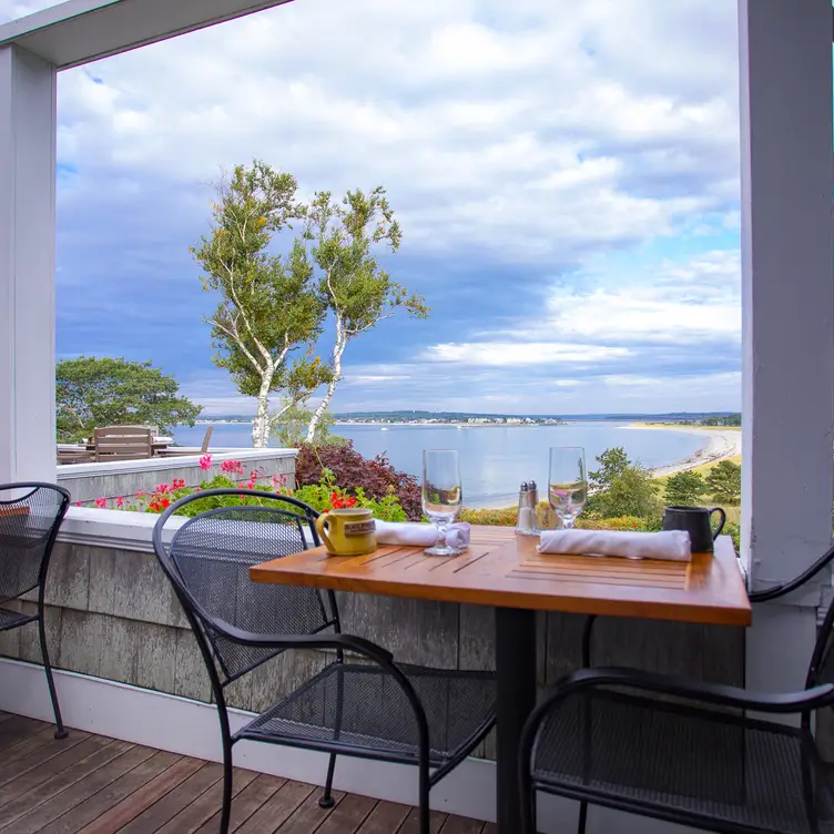 The Chart Room Deck - The Chart Room at Black Point Inn, Scarborough, ME