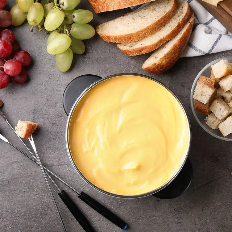 Cheese Fondue - Bleu Flames: FONDUE · GRILL · BAR, Sherwood Park, AB