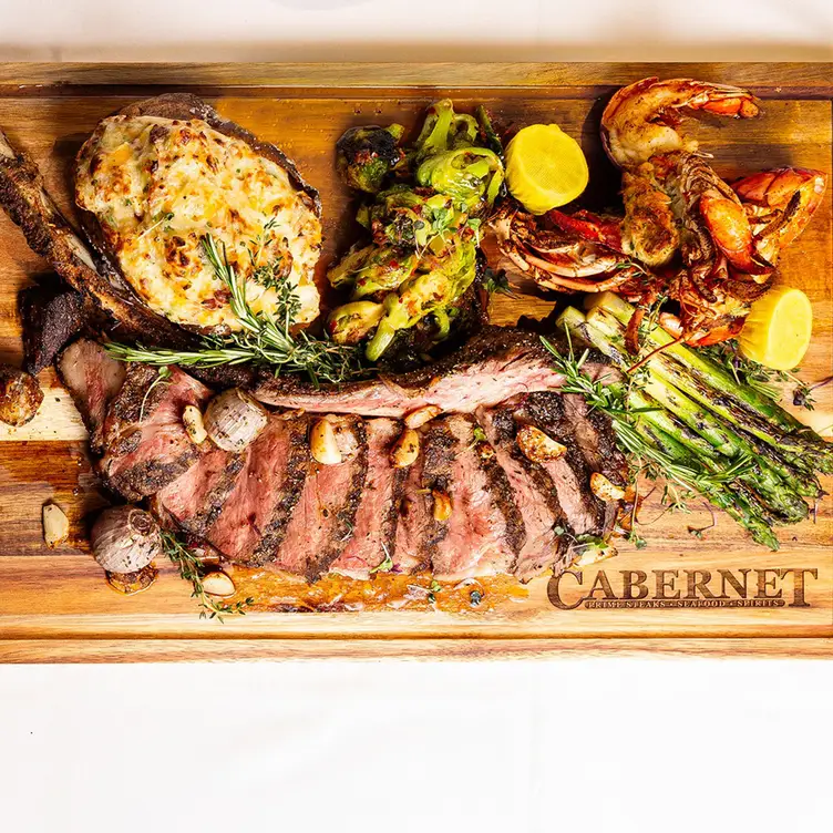 The Cabernet Cutting Board - Cabernet Steakhouse, Alpharetta, GA