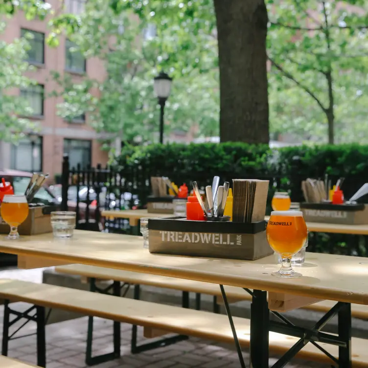 Outdoor Patio - Treadwell Park - Battery Park NY New York