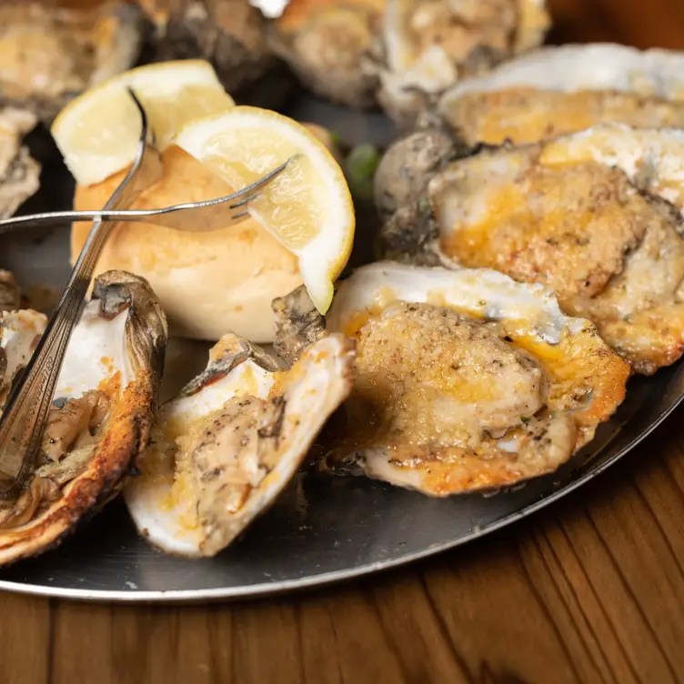 Char-Grilled Oysters - Prejean's Restaurant Broussard LA Broussard